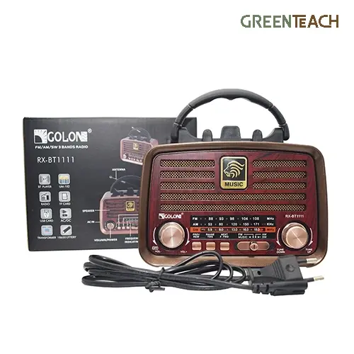 Alternative view of رادیو اسپیکر گولون مدل RX-BT1111S