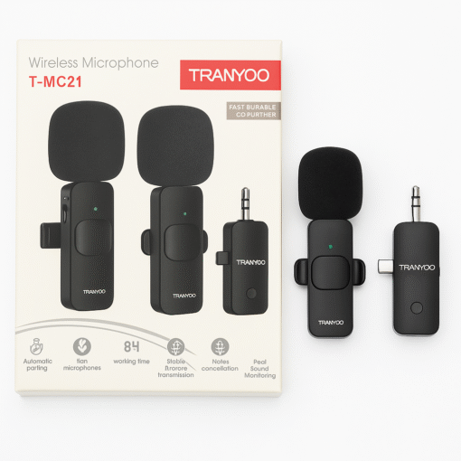 میکروفون یقه ای بی سیم ترانیو مدل T-MC21