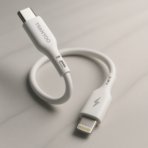 Alternative view of کابل شارژ تایپ سی به آیفون ترانیو مدل T-P1