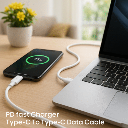 Alternative view of کابل شارژ دو سر تایپ سی ترانیو مدل T-P2