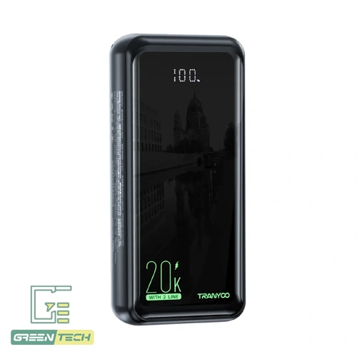 پاوربانک 20000 میلی آمپر ۲۲.۵ وات ترانیو مدل T-K17