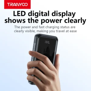 پاوربانک ترانیو T-K17 با نمایشگر دیجیتال LED