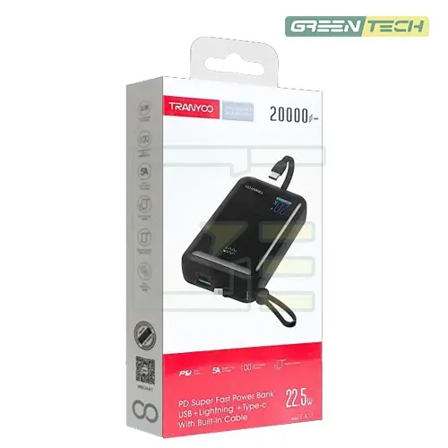 پاوربانک ترانیو مدل T-K15