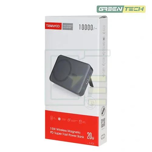 Alternative view of پاوربانک ترانیو مدل T-F25 ظرفیت ۱۰۰۰۰ میلی آمپر