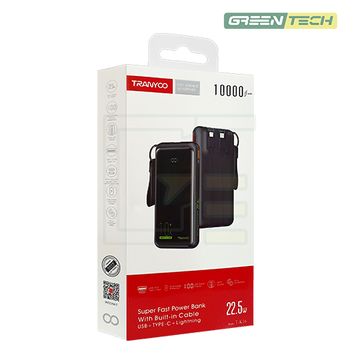 پاوربانک ترانیو مدل T-K16