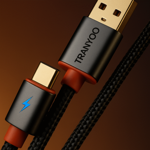 Alternative view of کابل شارژ تایپ سی ترانیو مدل T-X21C