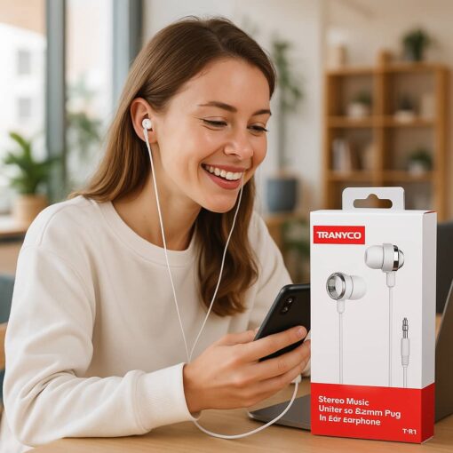 Alternative view of هندزفری ترانیو مدل Tranyoo Handsfree R1