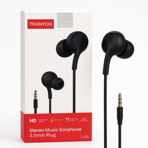 هندزفری با سیم ترانیو مدل T-R18 جک 3.5