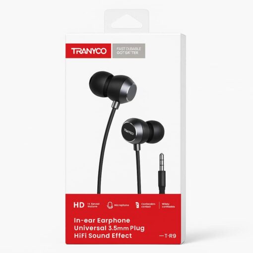 هندزفری سیمی جک 3.5mm صدا ترنیو Tranyoo T-R9