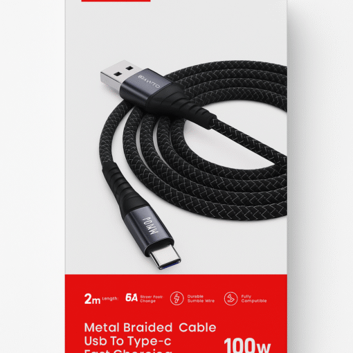 Alternative view of کابل تایپ سی Type C مدل S16 PRO ترانیو