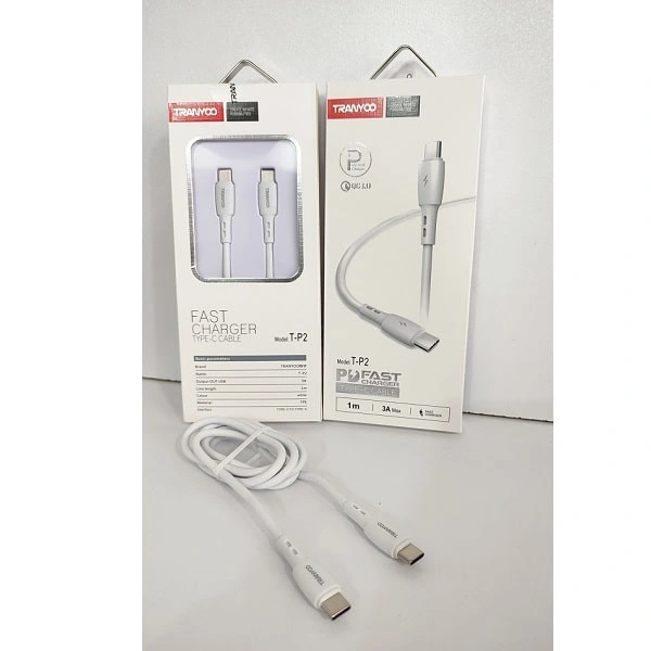 کابل شارژ دو سر تایپ سی ترانیو مدل T-P2