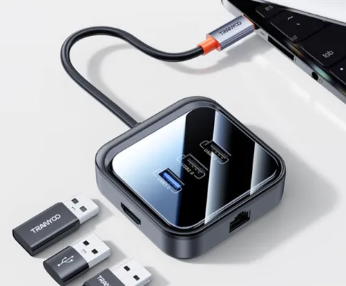 هاب 6 پورت تایپ سی ترانیو مدل HB6-C