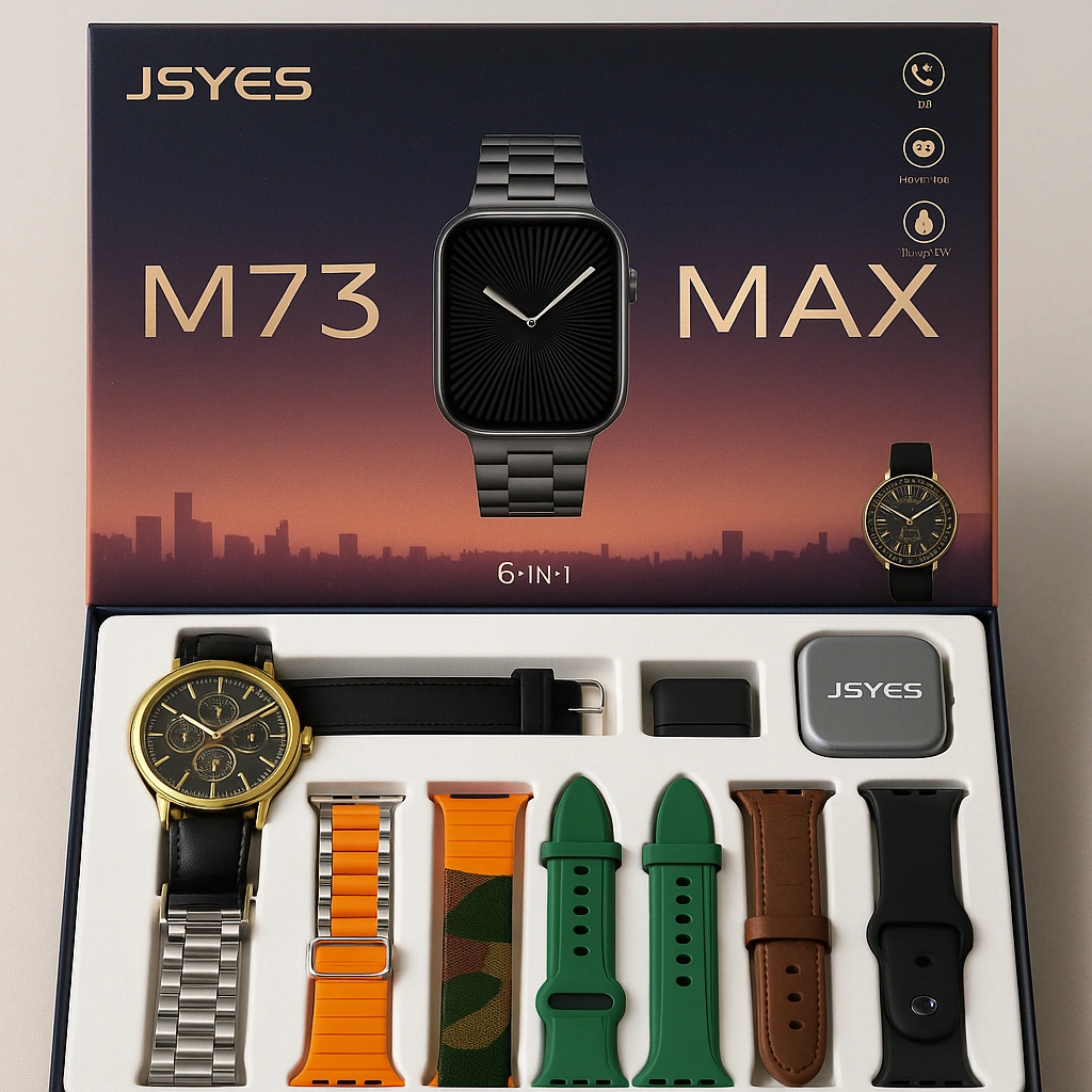 پک کامل ساعت هوشمند M73 MAX