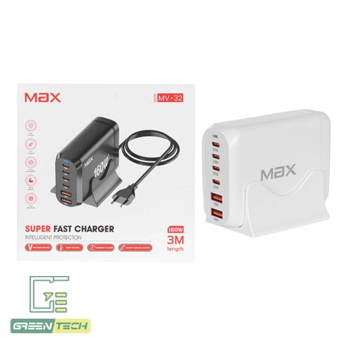 هاب شارژ 160 وات MAX مدل MV-32