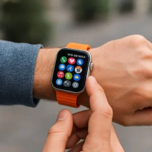 ساعت هوشمند WS-56 MAX روی مچ دست