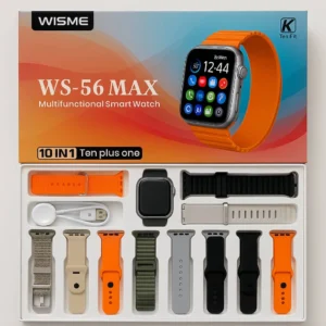 ست رنگ بندهای اضافی ساعت هوشمند WS-56 MAX
