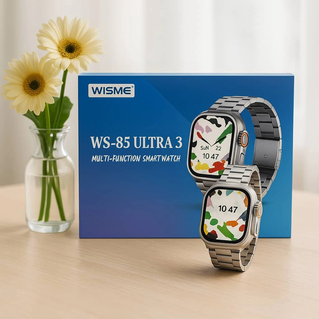 ساعت هوشمند مدل WS-85 روی میز