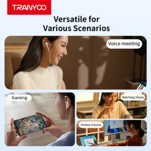 استفاده راحت از هندزفری ترانیو T-R12 در هر کجا و هر موقعیت