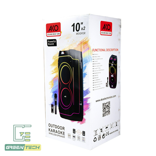 Alternative view of اسپیکر بلوتوثی آکو مدل Sound Box 1200