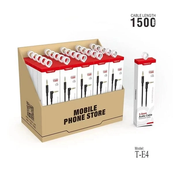 کابل صدا AUX ترانیو مدل T-E4