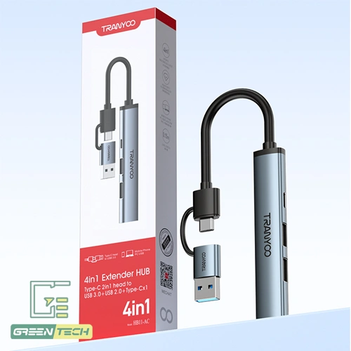 Alternative view of هاب 4 پورت ترانیو مدل HB11-AC