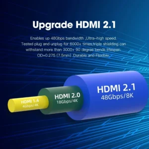 کابل HDMI مدل T-G2 با پشتیبانی از استاندارد HDMI 2.1