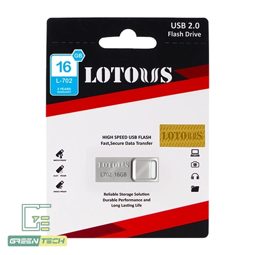 Alternative view of فلش مموری 16 گیگ USB 2.0 لوتوس مدل L702