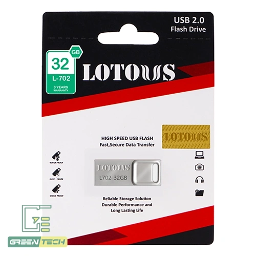 Alternative view of فلش مموری 32 گیگ USB 2.0 لوتوس مدل L702