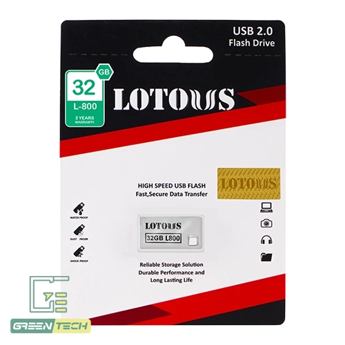 Alternative view of فلش مموری 32 گیگ USB 2.0 لوتوس مدل L800