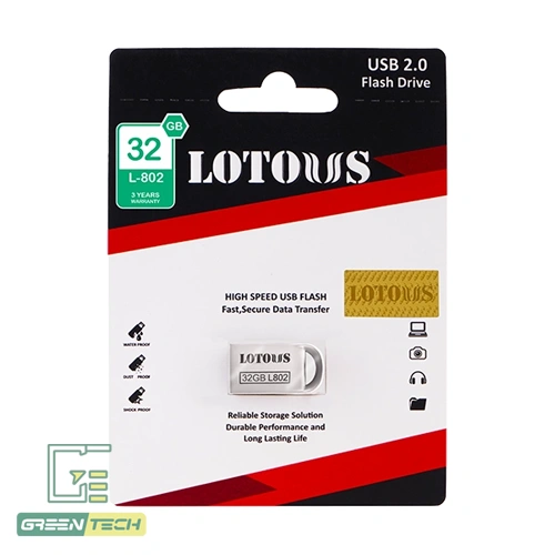 Alternative view of فلش مموری 32 گیگ USB 2.0 لوتوس مدل L802