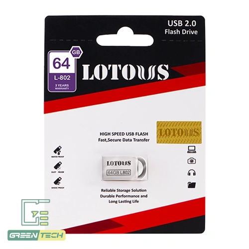 Alternative view of فلش مموری 64 گیگ USB 2.0 لوتوس مدل L802