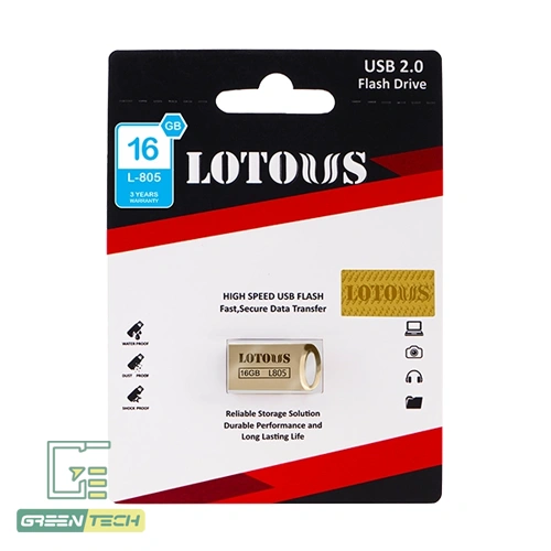 Alternative view of فلش مموری 16 گیگ USB 2.0 لوتوس مدل L805