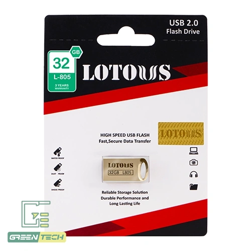 Alternative view of فلش مموری 32 گیگ USB 2.0 لوتوس مدل L805