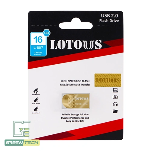 Alternative view of فلش مموری 16 گیگ USB 2.0 لوتوس مدل L807