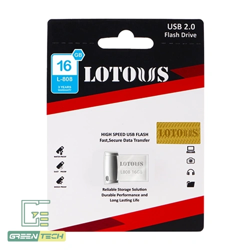 Alternative view of فلش مموری 16 گیگ USB 2.0 لوتوس مدل L808