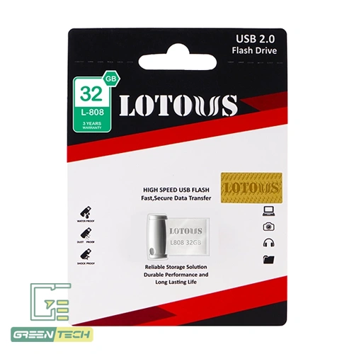 Alternative view of فلش مموری 32 گیگ USB 2.0 لوتوس مدل L808