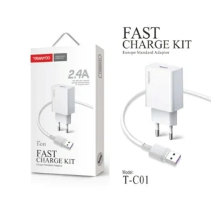 آداپتور شارژر 12 وات ترانیو T-C01