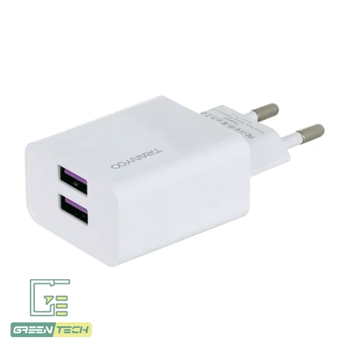 کلگی شارژر 14 وات دو پورت ترانیو مدل T-C02