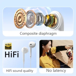 دیافراگم کامپوزیت، صدای های فای و ضد گره خوردگی از ویژگی های هندزفری T-R12 ترانیو