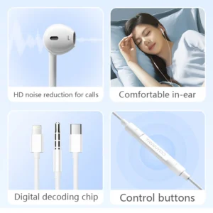 راحتی، کاهش نویز ، سازگاری با همه دستگاه ها و دکمه های کنترل از ویژگی های هندزفری T-R12 ترانیو