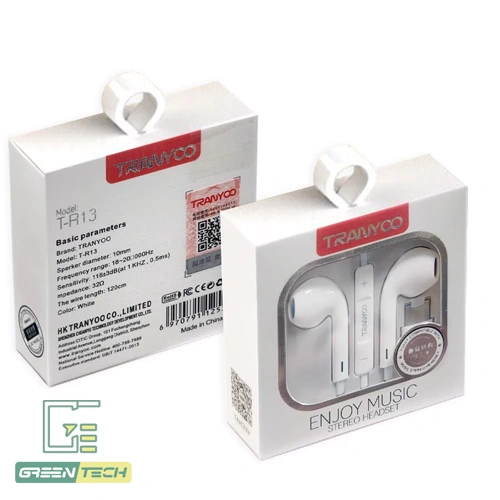 هندزفری باسیم ترانیو مدل T-R13 تایپ سی