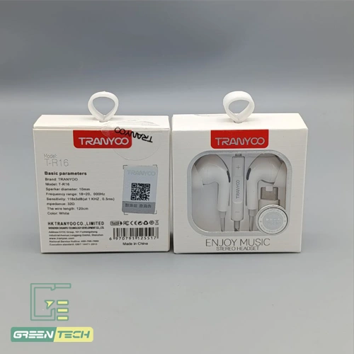 Alternative view of هندزفری با سیم ترانیو مدل T-R16 تایپ سی