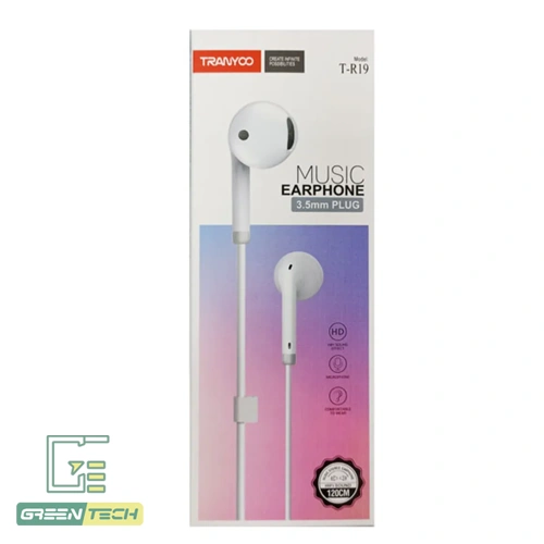 هندزفری باسیم ترانیو مدل T-R19 جک 3.5
