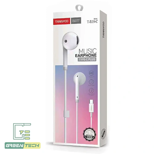 هندزفری با سیم ترانیو مدل T-R19-C تایپ سی