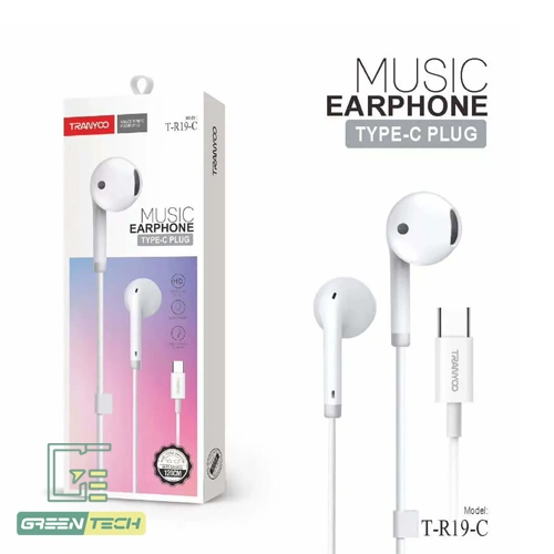 هندزفری با سیم ترانیو مدل T-R19-C تایپ سی