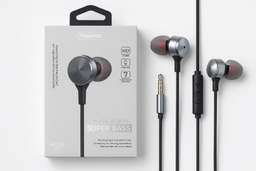 هندزفری با سیم ترانیو مدل T7 جک 3.5