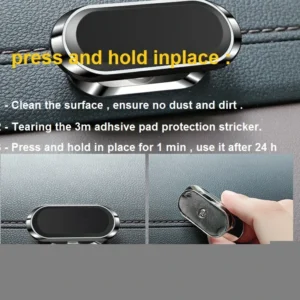 نصب آسان هولدر گوشی مگنتی Z7 با چسب دو طرفه 