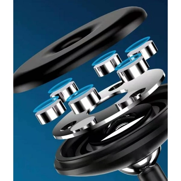 شش آهنربای قوی N50 به کاررفته در نگهدارنده گوشی مگنتی ترانیو Z8