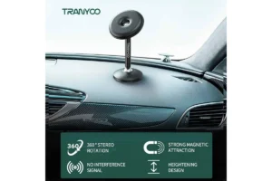 نصب پایه نگهدارنده گوشی مگنتی Z8 روی داشبورد ماشین