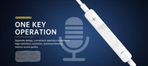 دکمه های کنترل حرفه ای هندزفری با سیم ترانیو مدل K4 تایپ سی